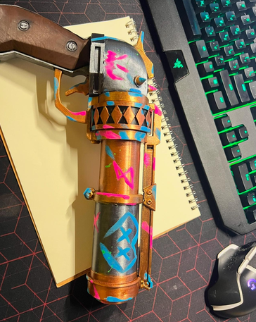 Jinx Zapper — 3D Printed Arcane League of Legends Cosplay Prop