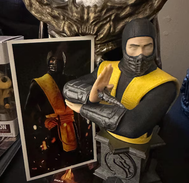 Scorpion Bust — Mortal Kombat 1995 (8 inch)