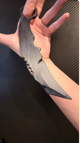 H.U.N.K. Knife | Resident Evil Requiem Cosplay Prop | Hunk