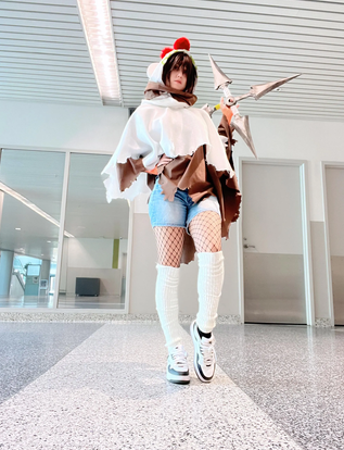 Cosplay Moogle Yuffie Kisaragi Final Fantasy VII