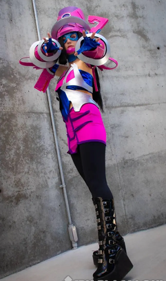 Cosplay Galacta from Marvel
