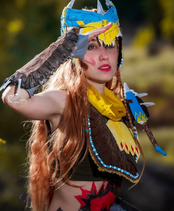 Cosplay Aloy Horizon Forbidden West (Tenakth Vindicator armor)