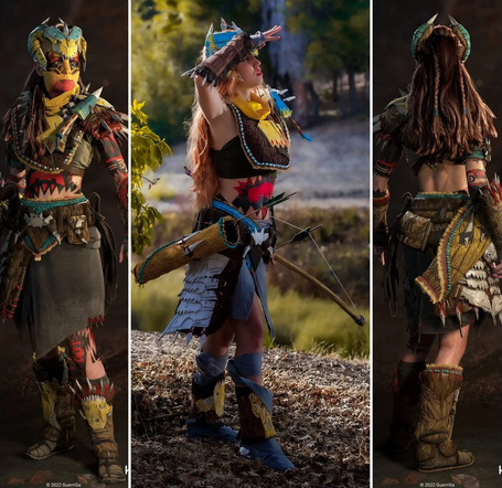 Cosplay Aloy Horizon Forbidden West (Tenakth Vindicator armor)