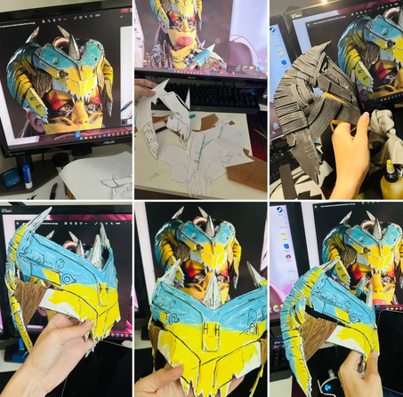 Cosplay Aloy Horizon Forbidden West (Tenakth Vindicator armor)