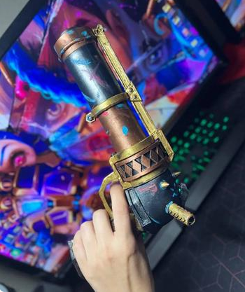 Jinx Zapper — 3D Printed Arcane League of Legends Cosplay Prop