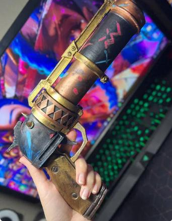 Jinx Zapper — 3D Printed Arcane League of Legends Cosplay Prop
