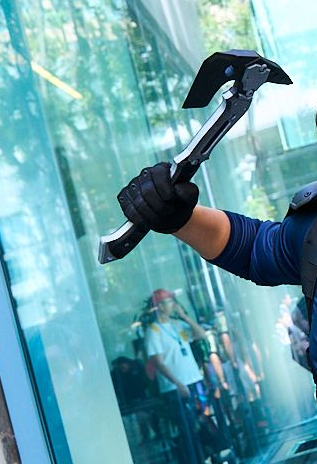 Leon Kennedy Mortal Edge Upgraded Hatchet | Resident Evil Requiem Cosplay Prop Axe with Belt Holder