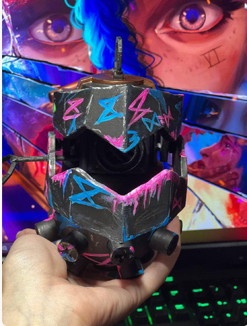 Jinx Chomper — 3D Printed Arcane League of Legends Cosplay Prop