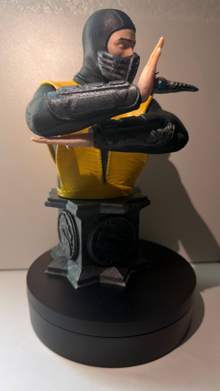 Scorpion Bust — Mortal Kombat 1995 (8 inch)