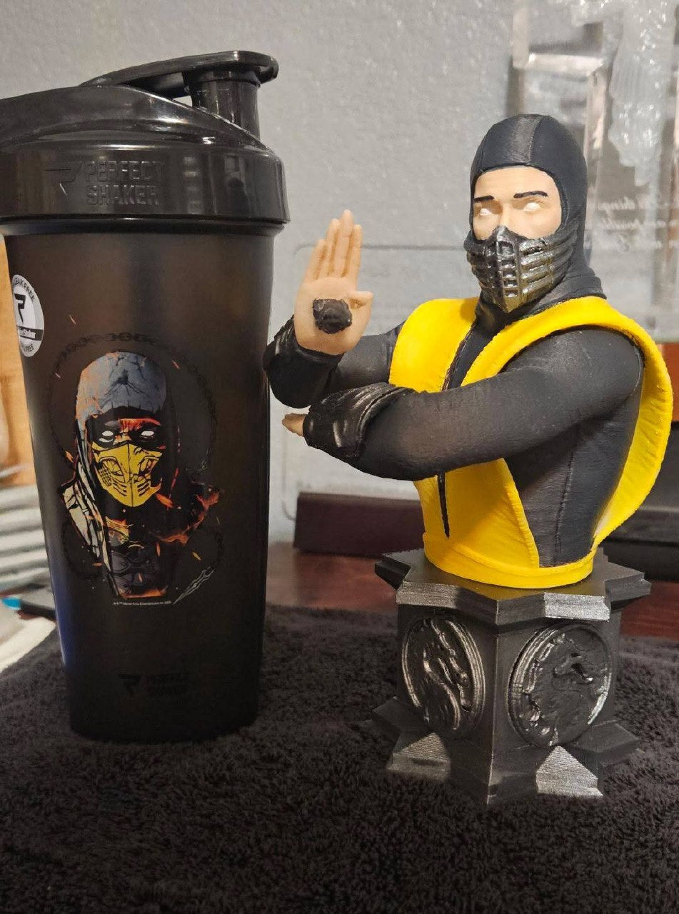 Scorpion Bust — Mortal Kombat 1995 (8 inch)