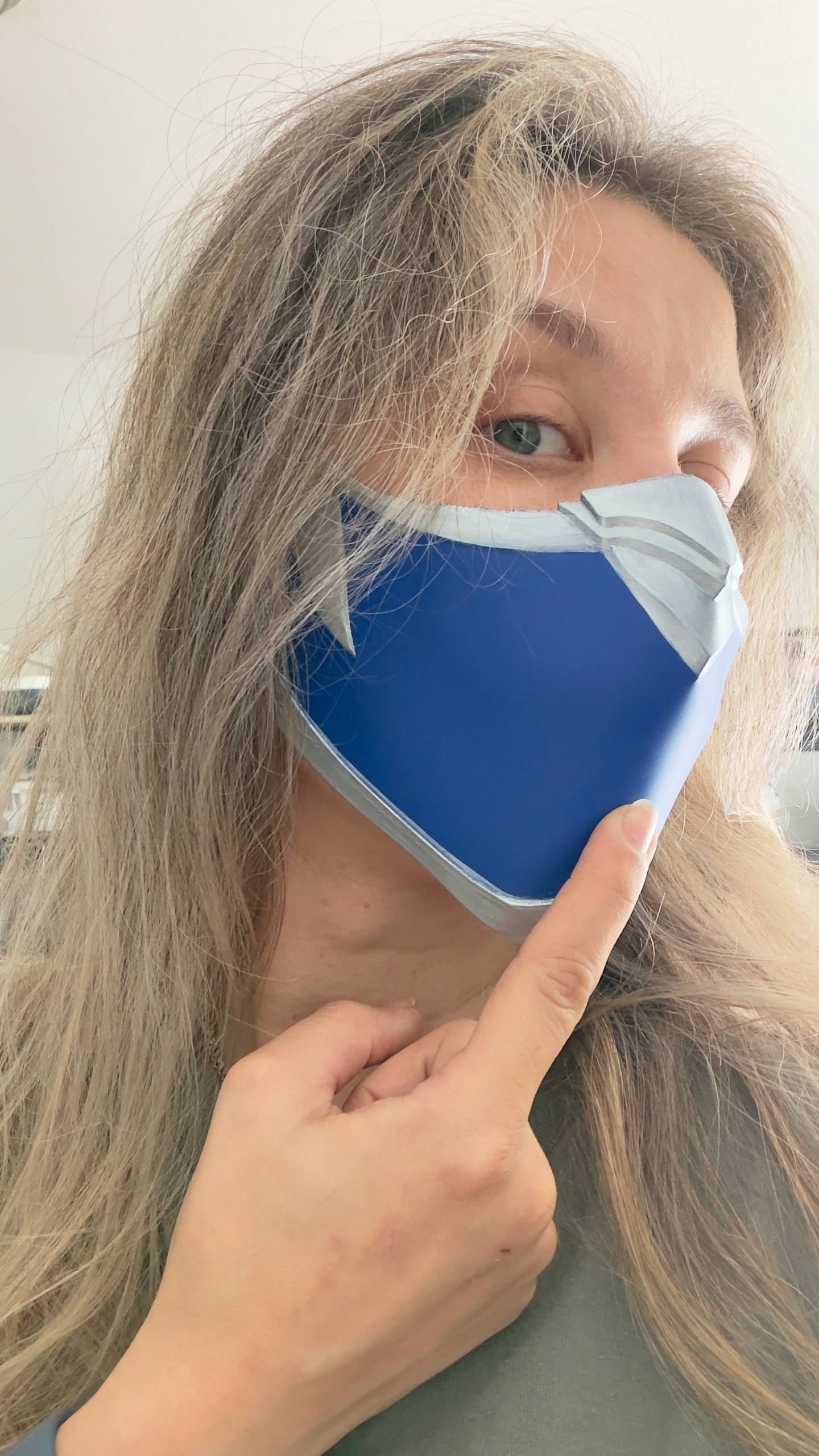 Kitana Mask — Mortal Kombat Inspired Cosplay Prop