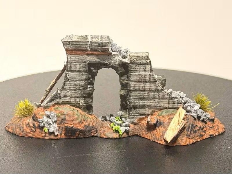 Dungeon Master Gift — Hand-Painted D&D Scatter Terrain, 6 Fantasy Ruins