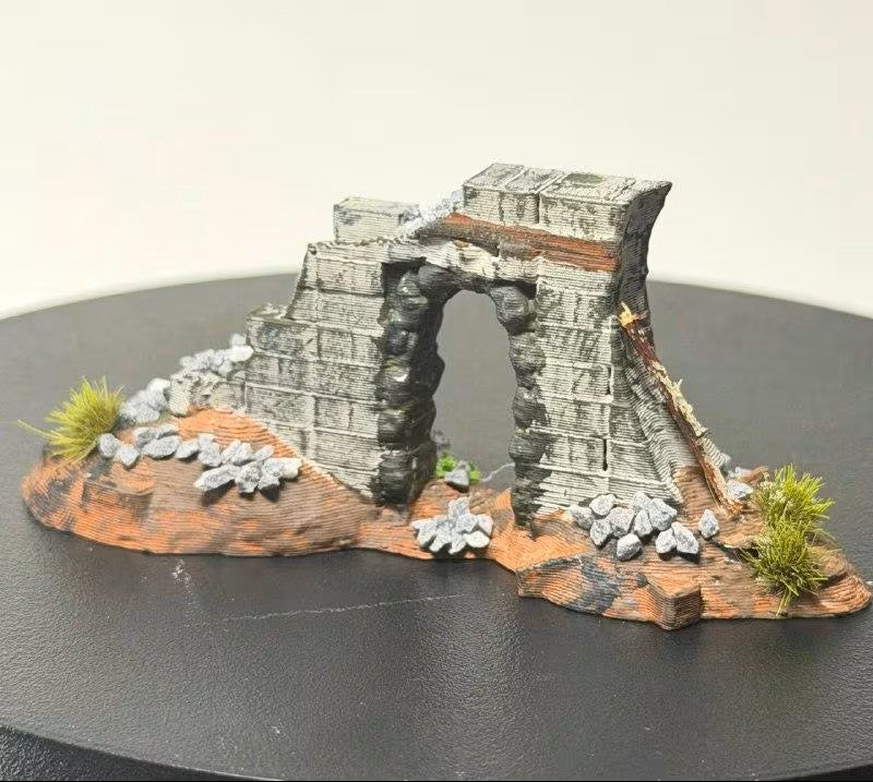 Dungeon Master Gift — Hand-Painted D&D Scatter Terrain, 6 Fantasy Ruins
